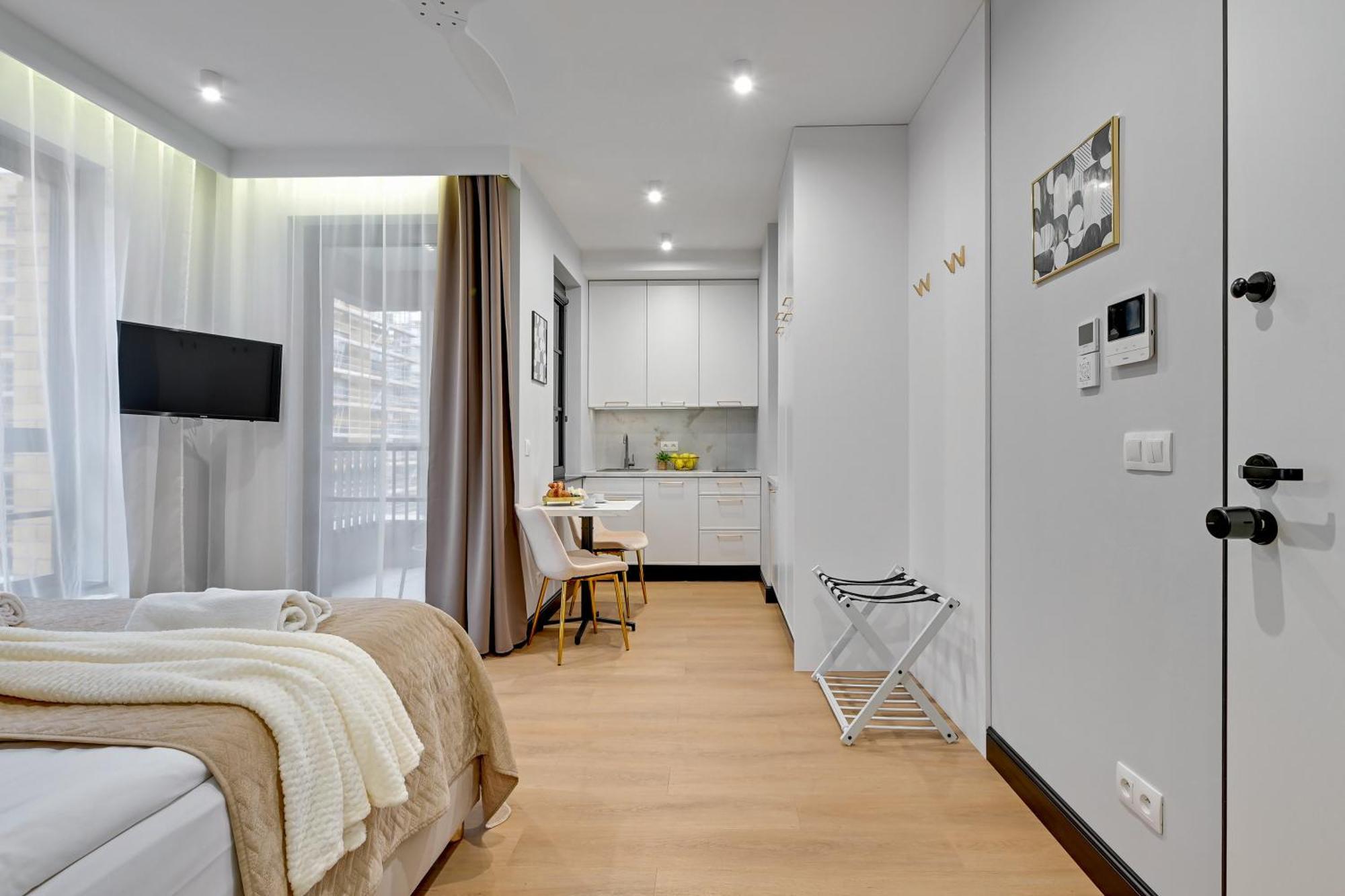 Doki Living & Foodhall By Downtown Apartments Gdansk Habitación foto